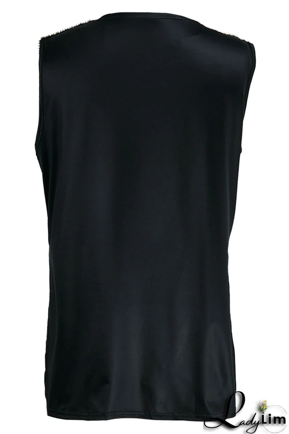 Brown Fashion Casual Print Tassel Patchwork V Neck T-Shirts