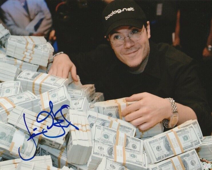 JAMIE GOLD SIGNED 2006 WORLD SERIES OF POKER WSOP 8x10 Photo Poster painting #1 PROOF