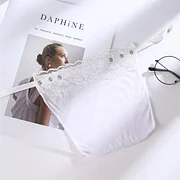 Buyerint Women Quick Easy Clip-on Lace Fragment Camisole Bra Insert Wrapped Chest Overlay Modesty Panel