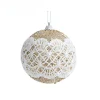 8CM Lace Shimmer Balls Christmas Tree Hanging Decor