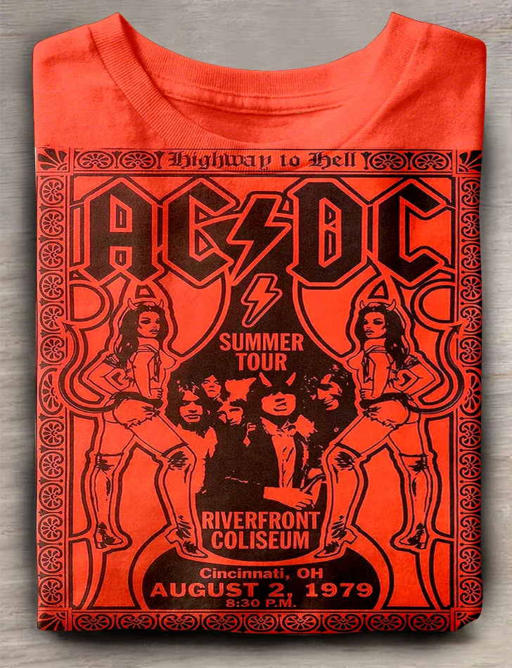 Eagerlys Acdc T-shirt Eagerlys