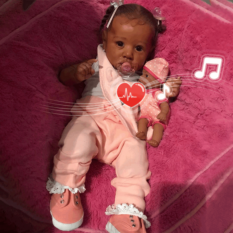  Newly Handmade 20 Inches African American Reborn Baby Toddler Dolls Girl Gatlin - Reborndollsshop®-Reborndollsshop®