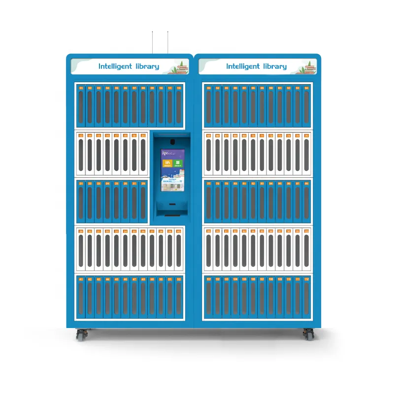 Indoors Or Outdoors RFID Smart Shared Bookcase RFID Self-service ...