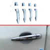 适用于22款日产奇骏外拉手盖银色改装把手装饰智能车门拉手保护贴