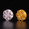 Fidget gyro edc revolver pure copper bullet clip detachable DIY adult children decompression black technology toy