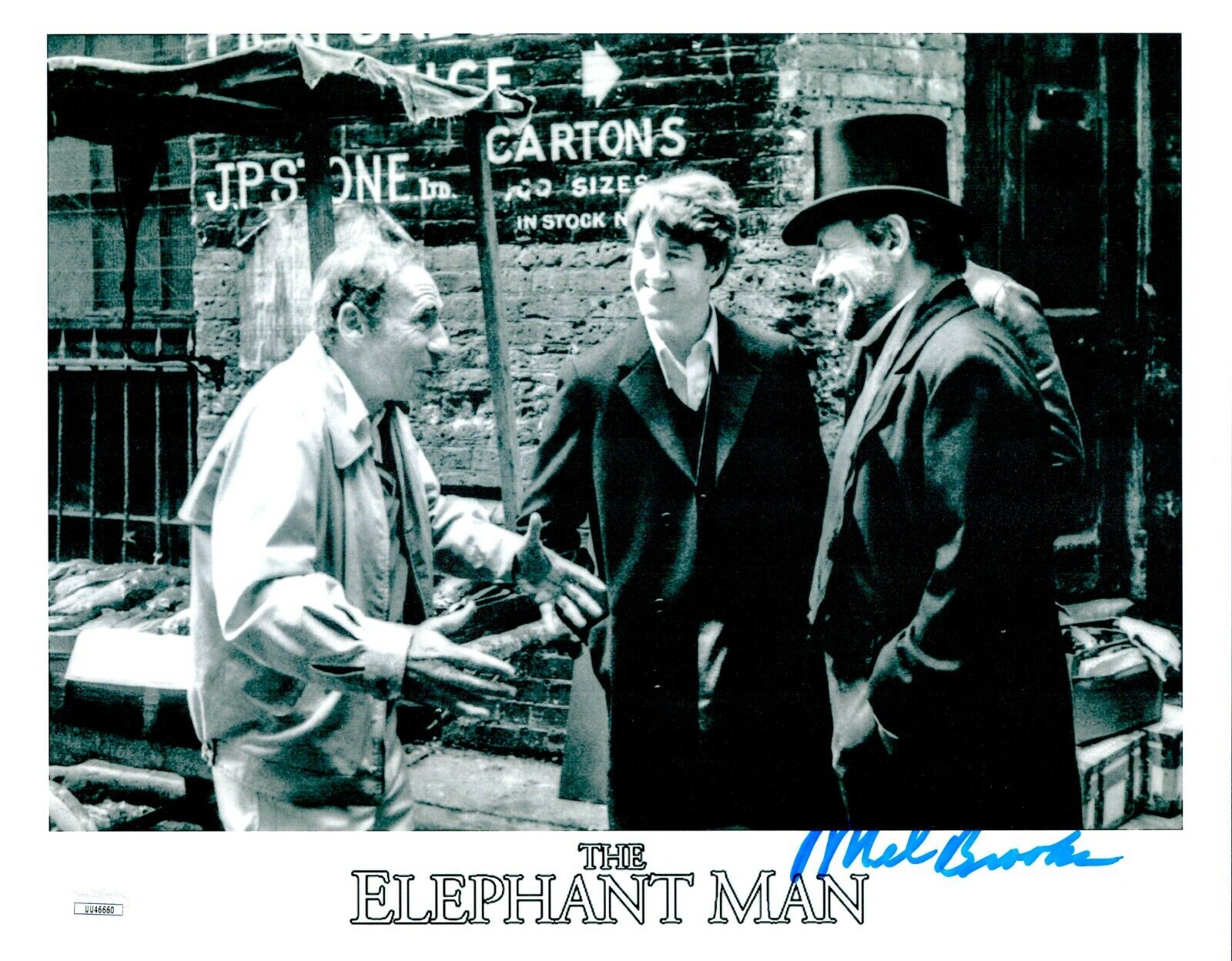 Mel Brooks Signed 11x14 The Elephant Man Authentic Autograph JSA COA