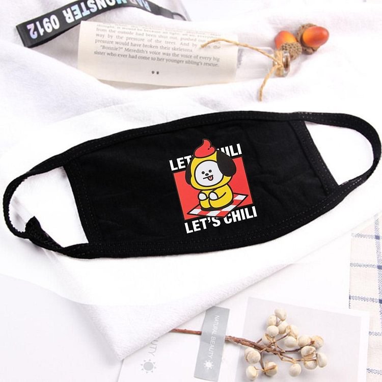 BT21 Cute Character Food Masks