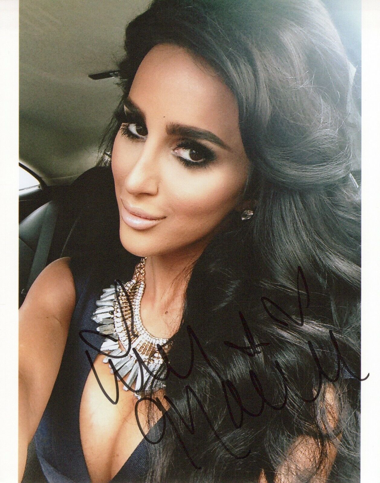 Lilly Ghalichi glamour shot autographed Photo Poster painting signed 8x10 #5