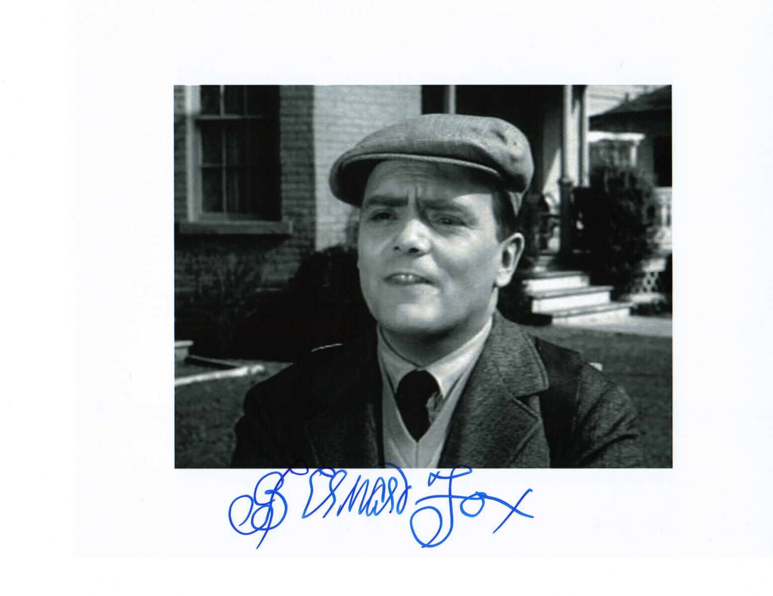 Bernard Fox (1927-2016) Andy Griffith Original Autographed 8X10 Photo Poster painting