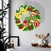 DIY Special Shaped Diamond Painting Wall Decor Wreath Hanging Kit(Christmas Bear)