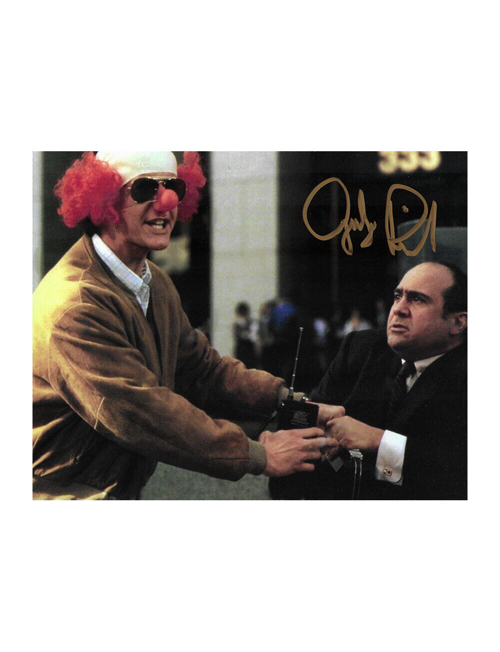 Ruthless People Print Signed by Judge Reinhold 100% Authentic + COA