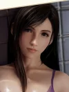 Bathroom Ver. Tifa Lockhart Decorative Painting - (FF7) Final Fantasy VII - Xingkong Studio