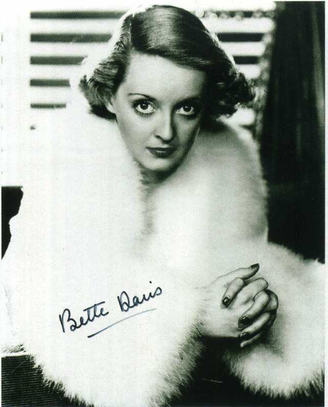 BETTE DAVIS Signed Photo Poster paintinggraph - Film Actress - Preprint