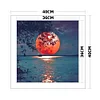 Moon Tree-11CT Stamped Cross Stitch Kit(40*40cm)