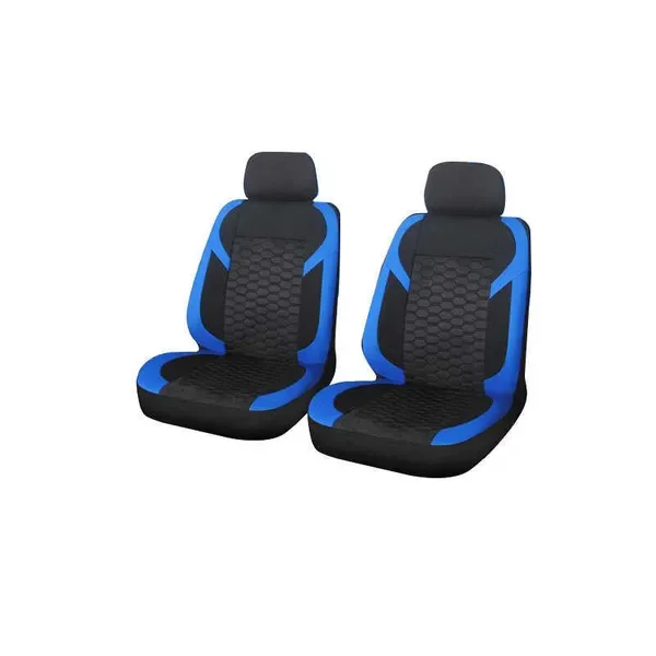 New Upgrade Universal Diamond Lattice Polyester Blue 4pcs/9pcs Racing Car Covers Set Seat Protector Accessories Interior