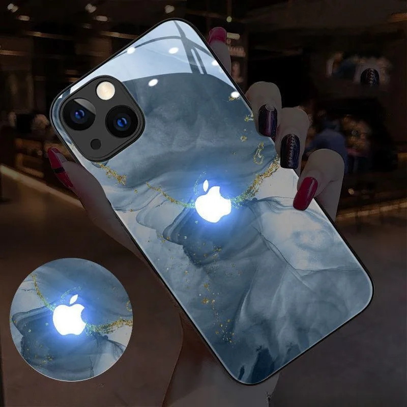 iPhone 15/14 series incoming call luminous mobile phone case