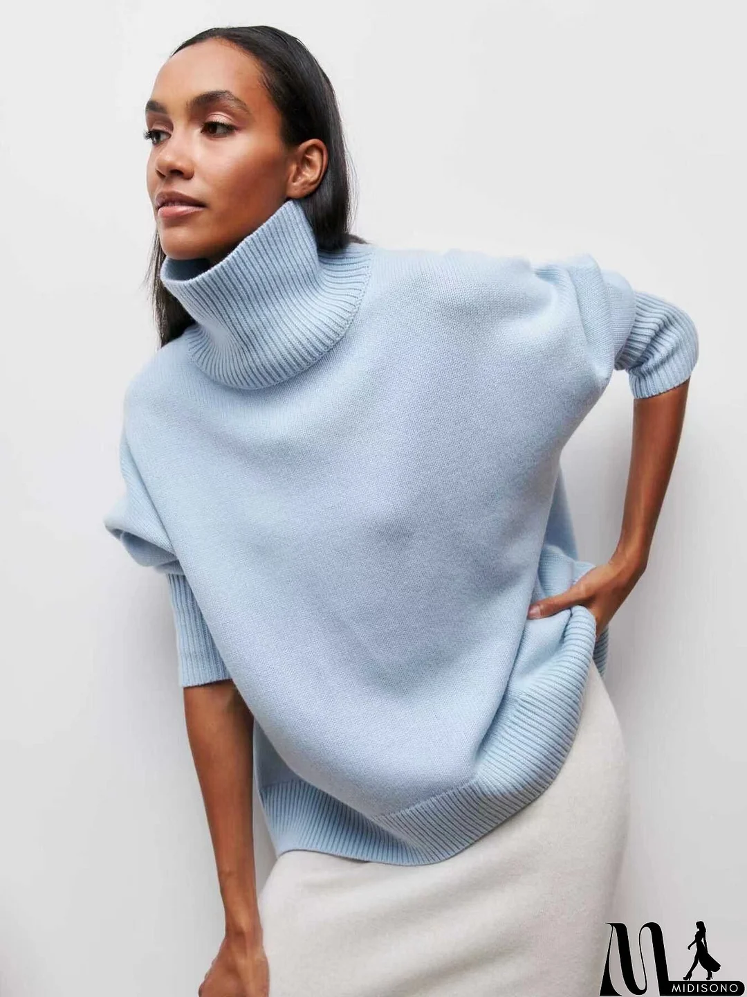 MidiSono - Pullover Knit Sweater