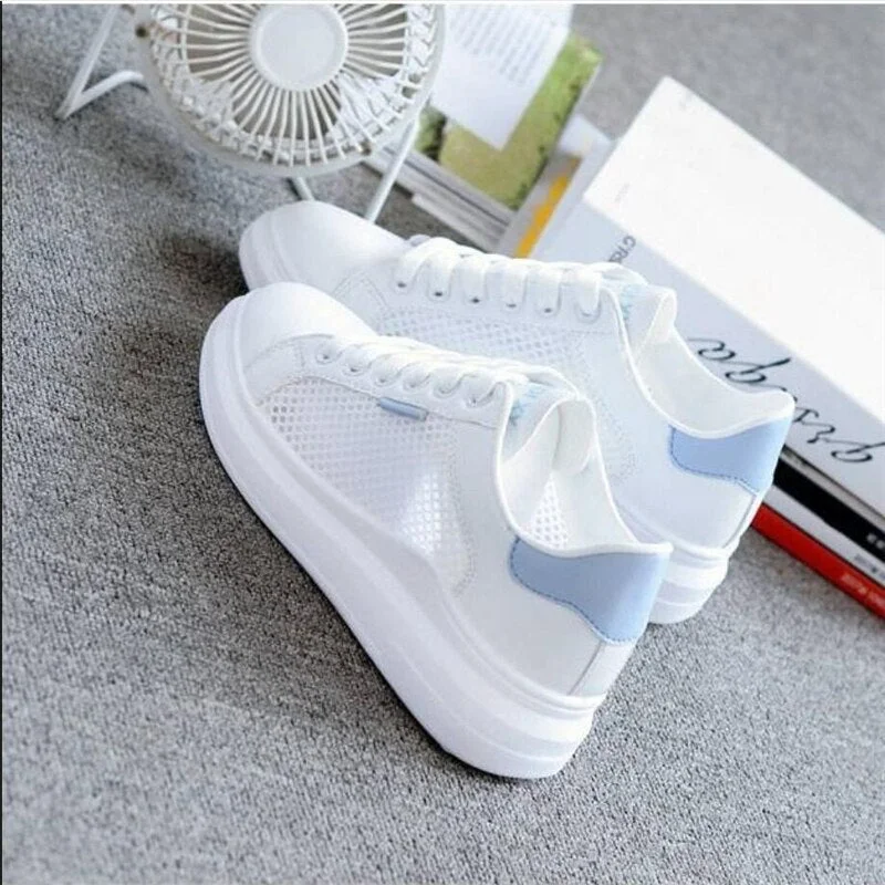 Female Flat Casual Shoes 2021 New Spring Summer Women Vulcanized Shoes Women's Shoes Sneakers White Shoes Woman Zapatillas Mujer