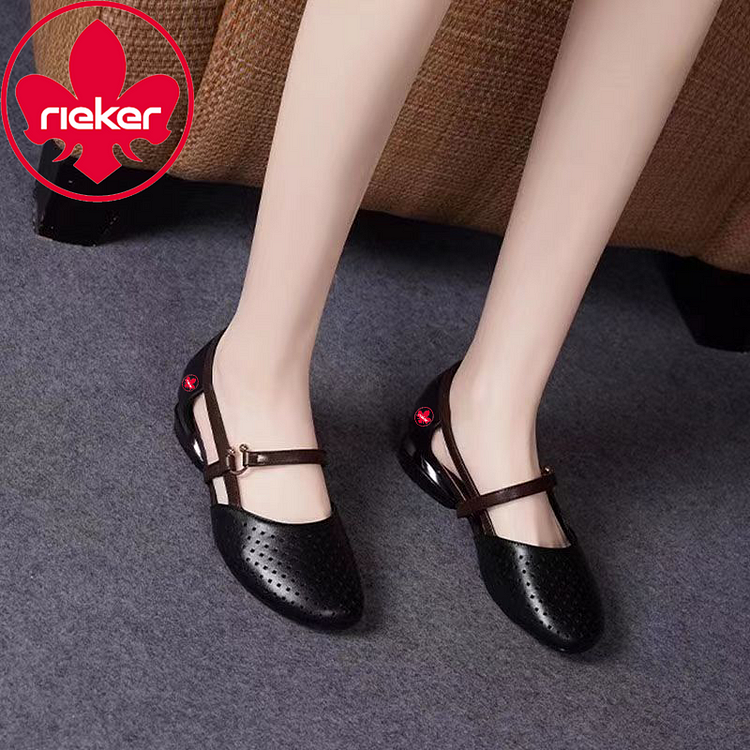 RIEKER® 2024 új bőr szandál