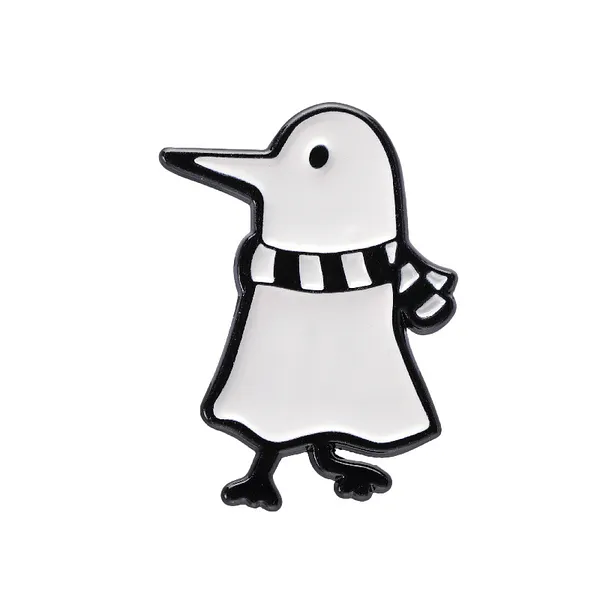Foto del pin Pajarito Elegante con Pañuelo