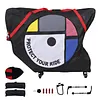 [US Local Warehouse] 1680D Oxford Cloth Bicycle Carry Bag Bicycle Carry Travel Bag for Mountain Bikes