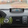 Tire Pressures Monitoring System with 4 Sensors Real-Time Pressure Monitor with Solar Charge and USB LCD Display for Cars SUVs Trailer & Light Trucks (External)