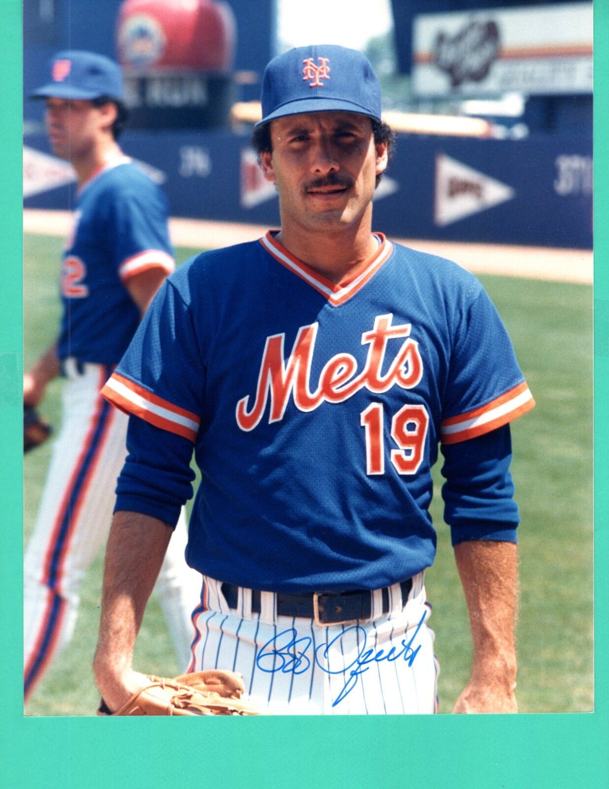 Bob Ojeda New York Mets Hand Signed Autograph 8x10 Baseball Photo Poster painting