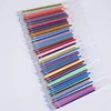 12/24/36/48/60 Colors 0.8mm Shimmer Neon Gel Pen Refill School Season Student Office Stationery Painting Highlighter