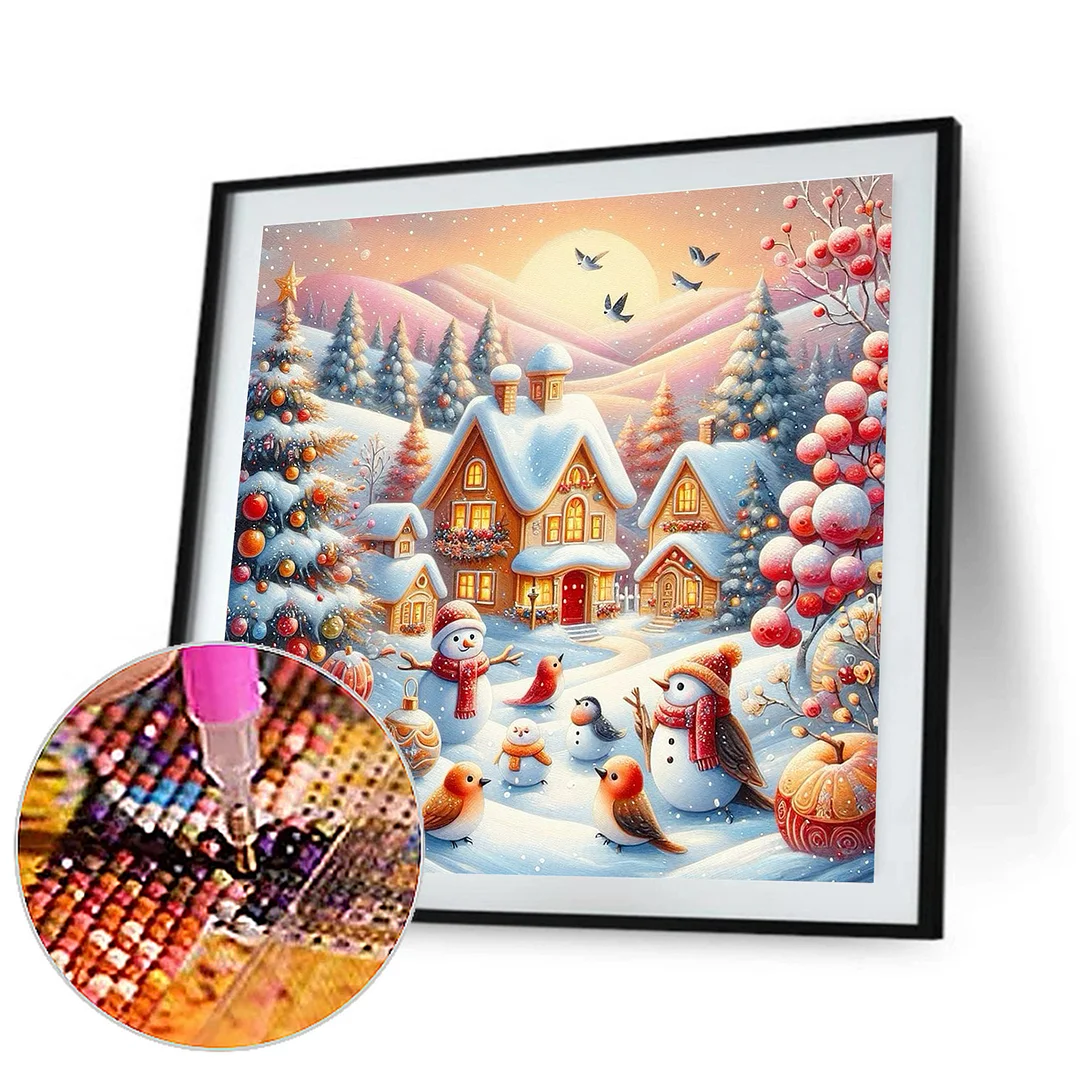 Diamond Painting - Full Round Drill - Town(Canvas|40*40cm)