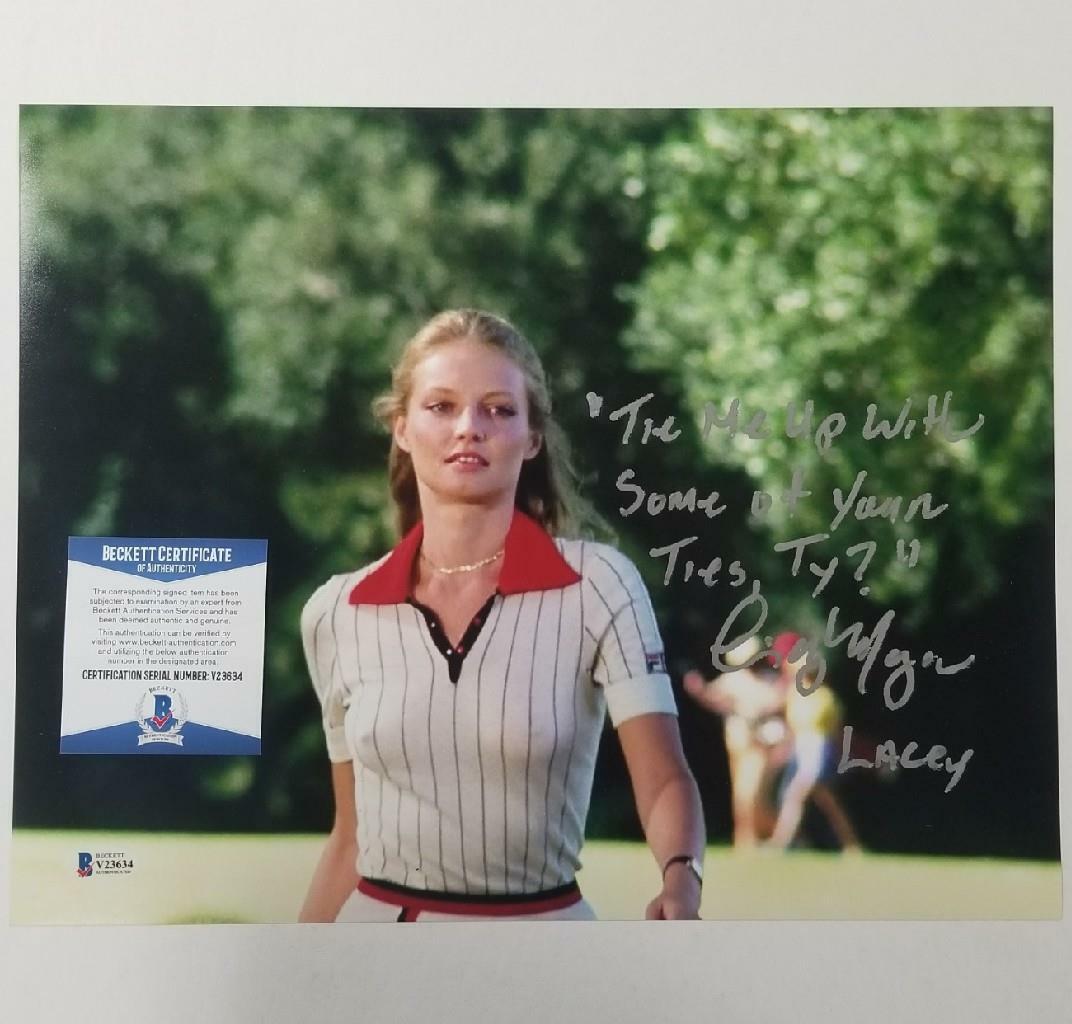 Cindy Morgan signed Caddyshack 11x14 Photo Poster painting + QUOTE Autograph ~ Beckett BAS COA