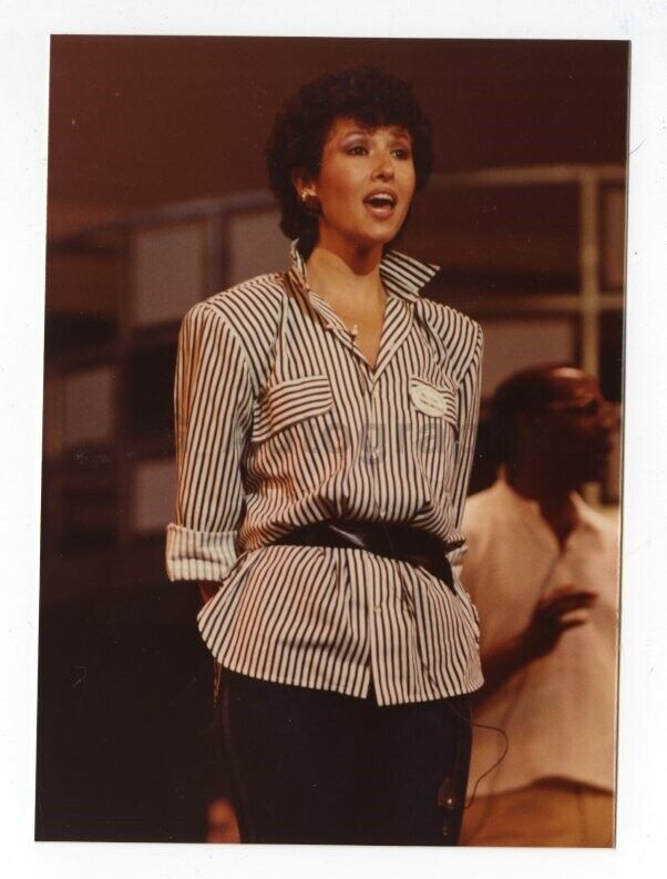 Melissa Manchester - 1983 Tony Awards Candid Photo Poster paintinggraph by Peter Warrack