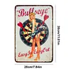 Bullseye&ldquo;Easy In Easy Out&rdquo; - Vintage Metal Signs(12*16Inch) 