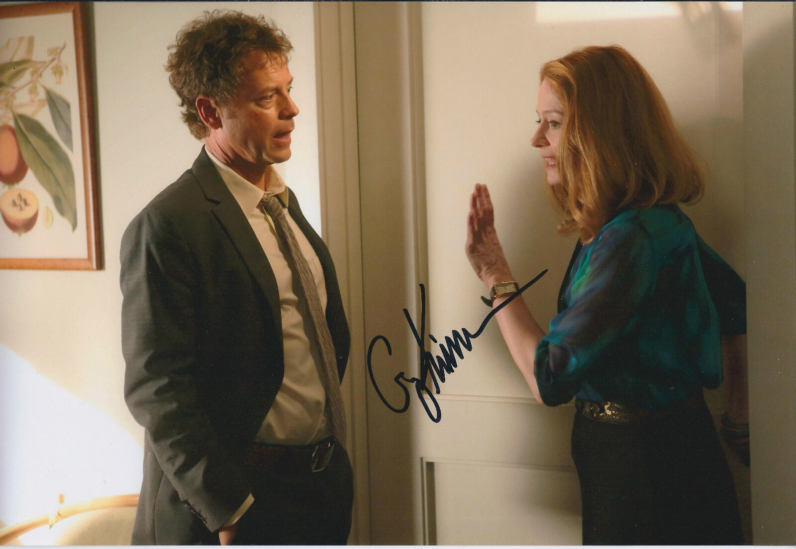 Greg KINNEAR Signed Autograph 12x8 Photo Poster painting COA AFTAL RAKE Keegan DEANE