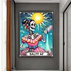 Skullgirl-11CT Stamped Cross Stitch 50*65cm/19.69*25.59in (Big Size)