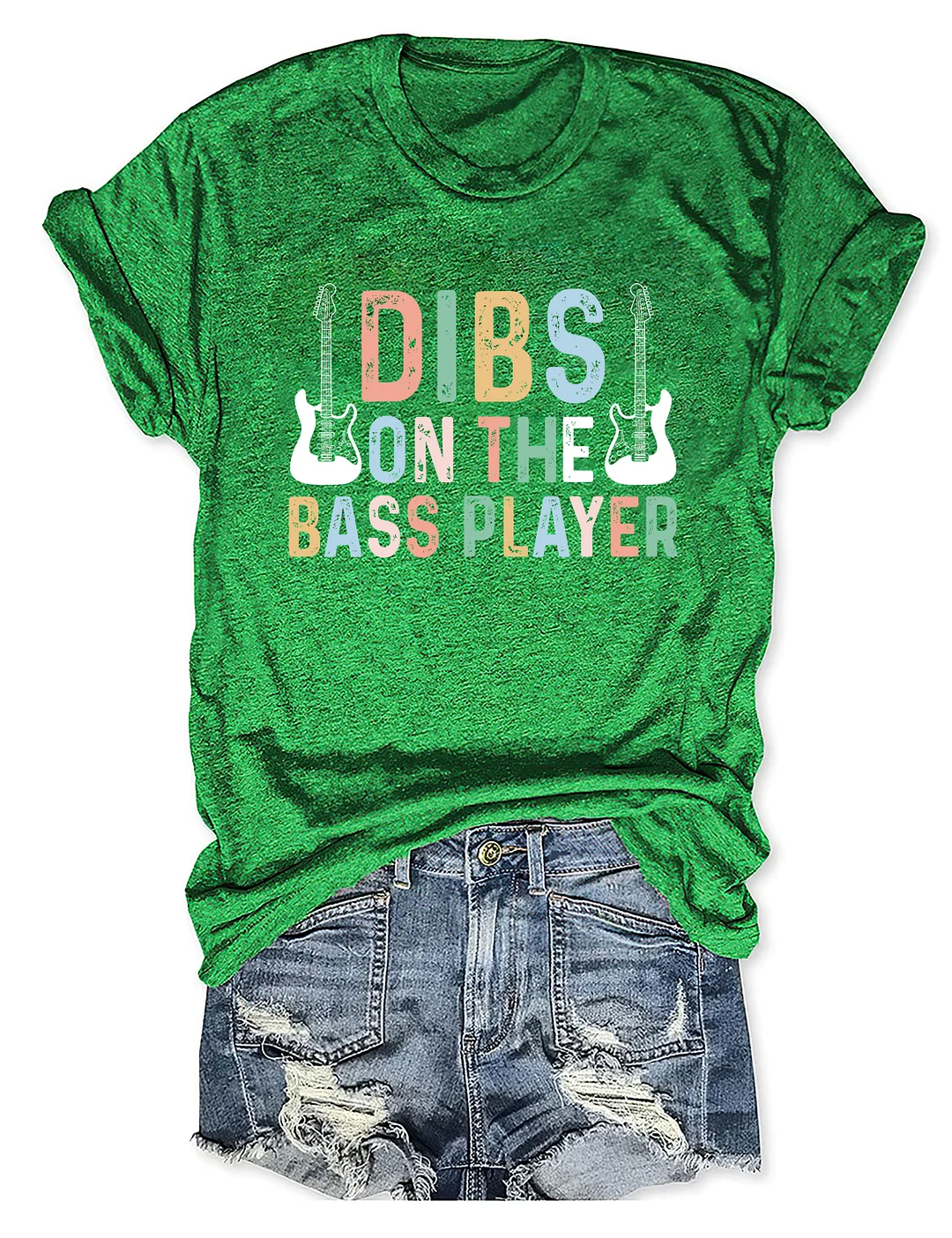 Dibs On The Bass Player T-shirt