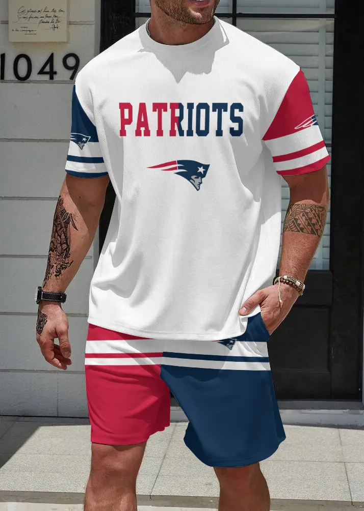New England Patriots  Limited Edition Top And Shorts Two-Piece Suits