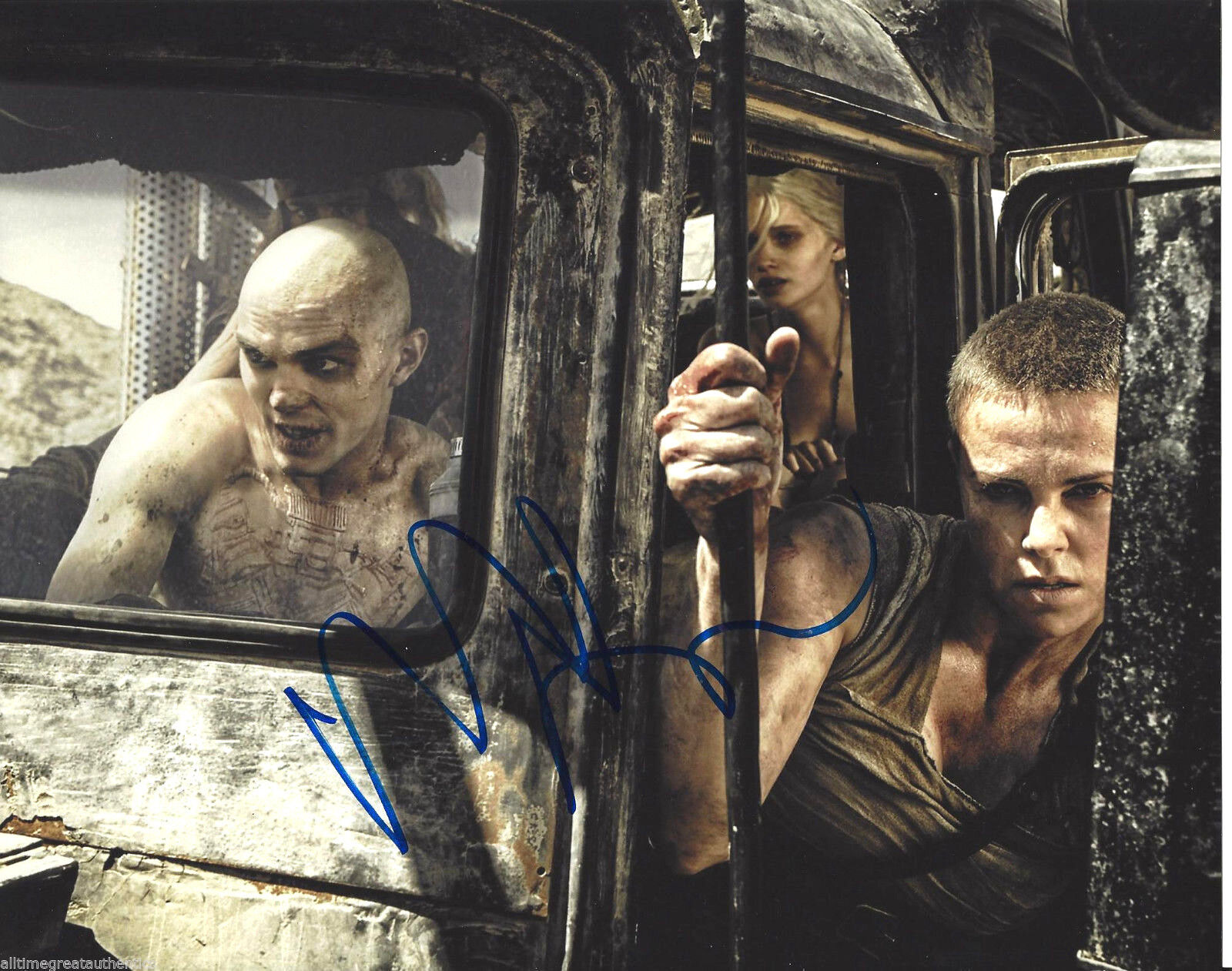 NICHOLAS HOULT SIGNED AUTHENTIC 'MAD MAX: FURY ROAD' NUX 8X10 Photo Poster painting W/COA X-MEN