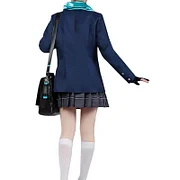 [Wetrose] In Stock Shiroko Cosplay Costume Blue Archive Sunaoukami JK Skirt Scarf Man Size Full Set Wig Halloween Xmas