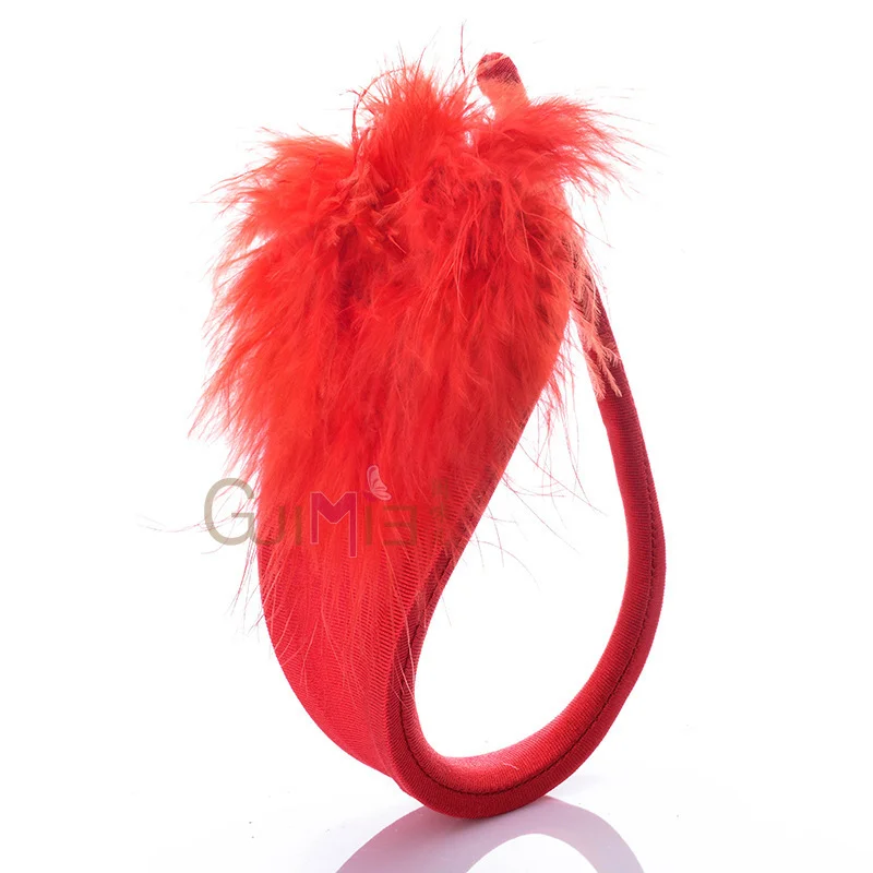 Nigikala 闺咪儿 Trousers Invisible C-Pants Sexy T-Thong Lace Transparent Couple Panties