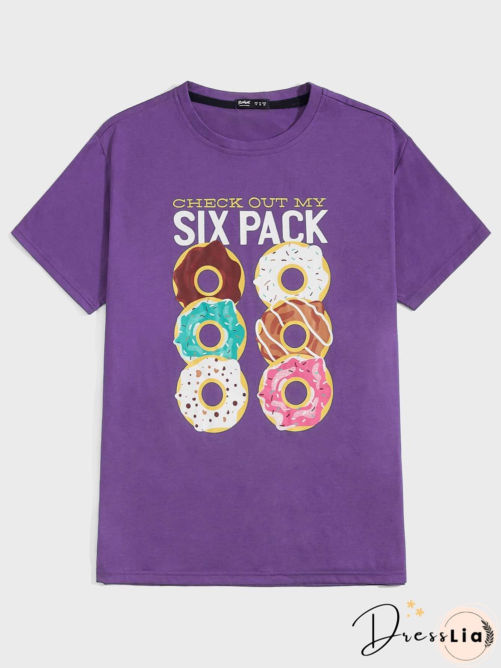 Guys Slogan Donut Graphic Tee
