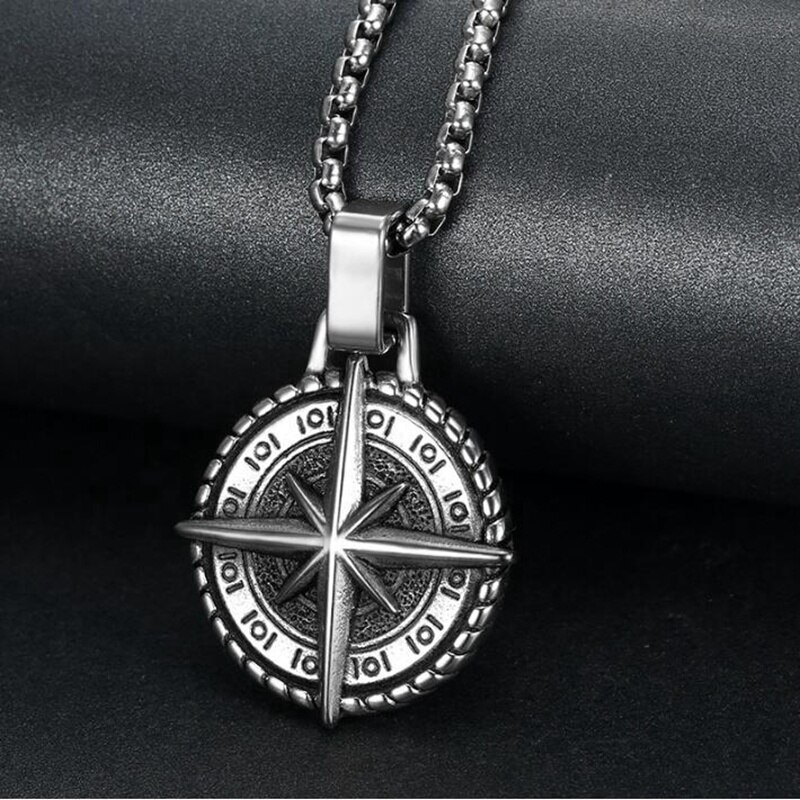 Viking Compass Pendant