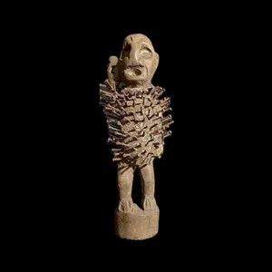 pornhint Pornhint Vintage Hand African African Nkisi-nkondi Power Figure, Nail Fetish, african sculpture Tribal Art Wooden Carved statue tribal wood-8520