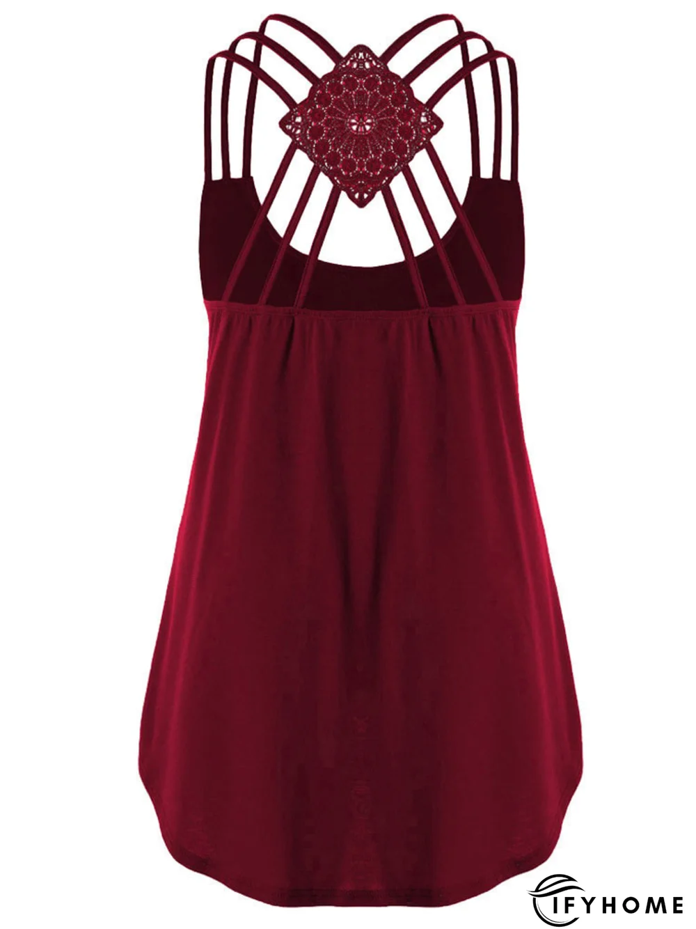 Basics Printed Cotton-Blend Loose Tank & Cami | IFYHOME