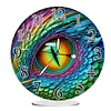 Dragon Eye Acrylic DIY Diamond Painting Clock Kit 5D Diamond Art Clock