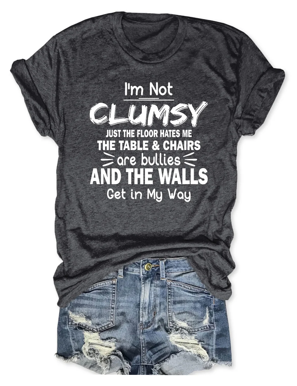 I'm Not Clumsy Funny Friends T-Shirt