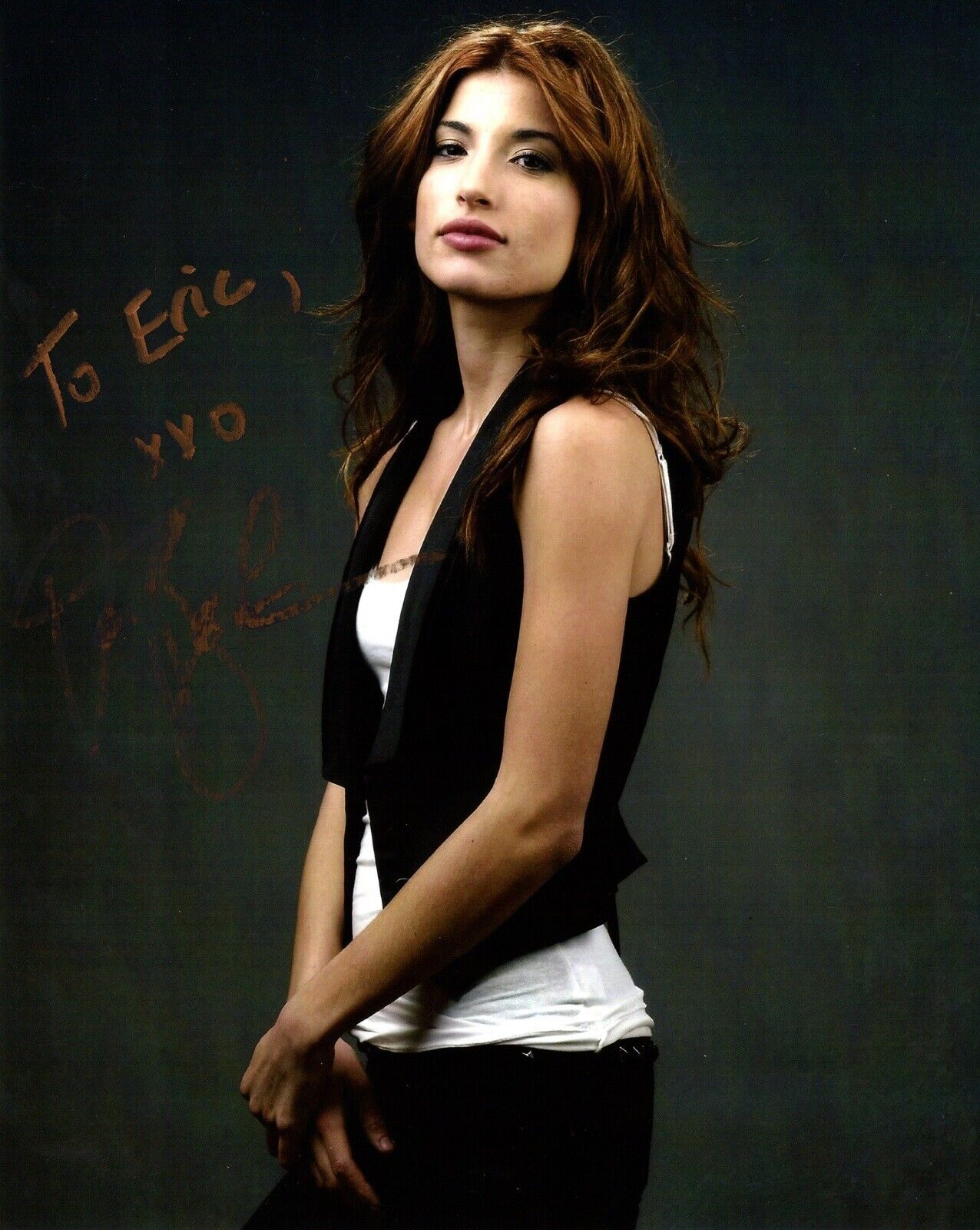 TO ERIC / Smudged - Tania Raymonde Signed - Autographed Goliath 8x10 inch Photo Poster painting