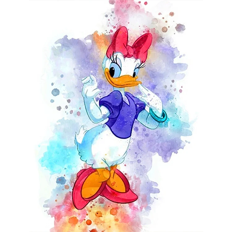 Daisy Duck - Painting By Numbers - 30*40CM gbfke
