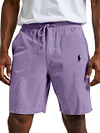 Men's Striped Drawstring Active Shorts