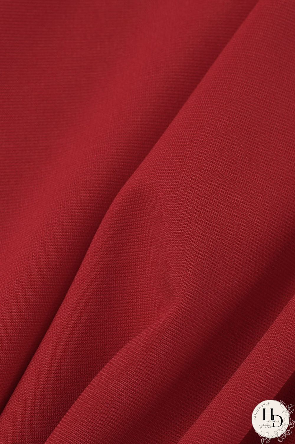 Rose Red Elegant Solid Patchwork Flounce Off the Shoulder One Step Skirt Dresses