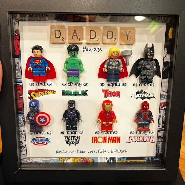 My Dad Is My Superhero / Father's Day, Birthday Gift 